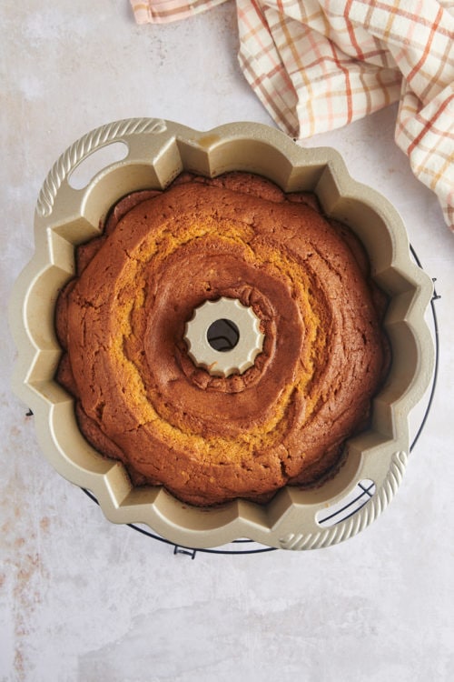 Cookie Butter Bundt Cake - Bake or Break