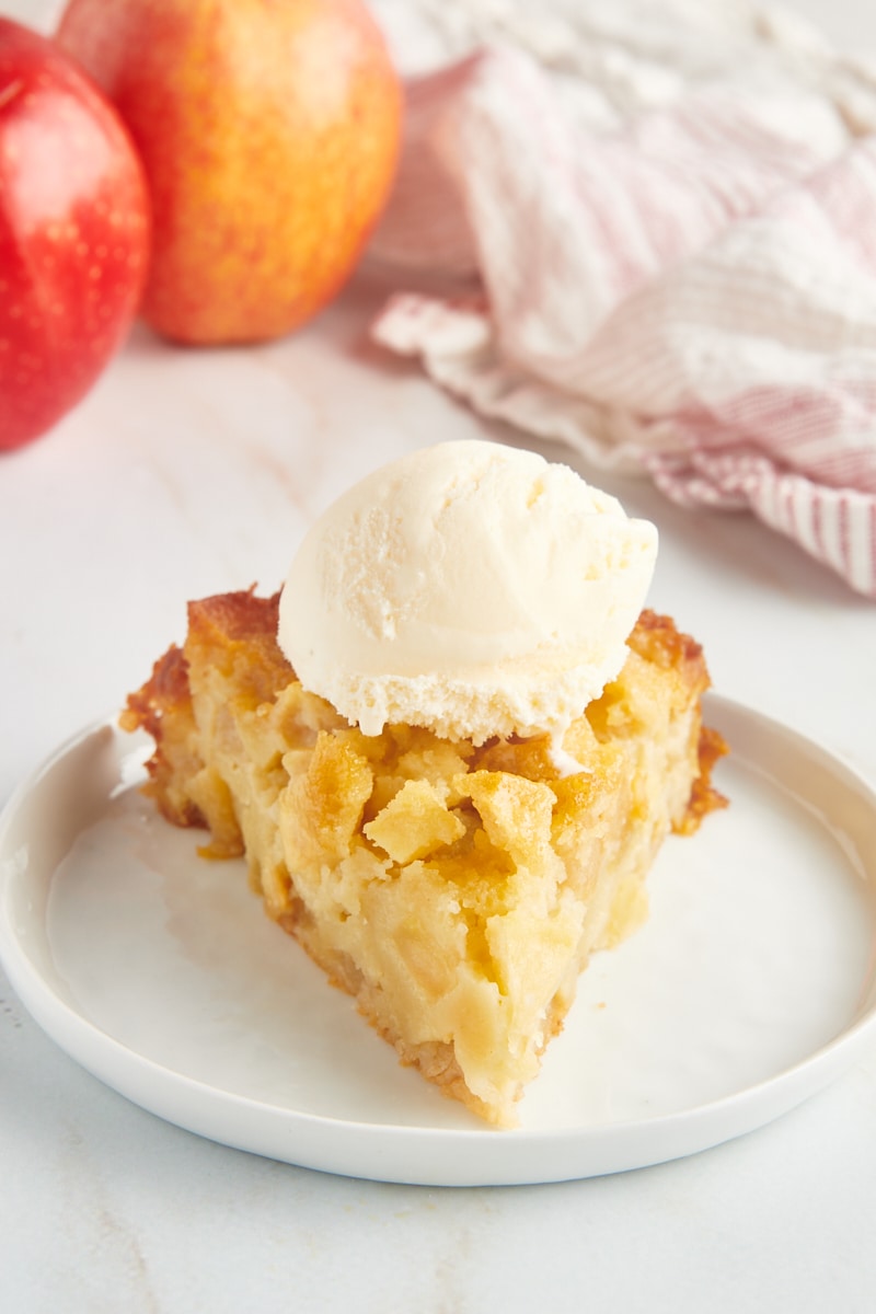 Classic French Apple Cake - Brown Eyed Baker