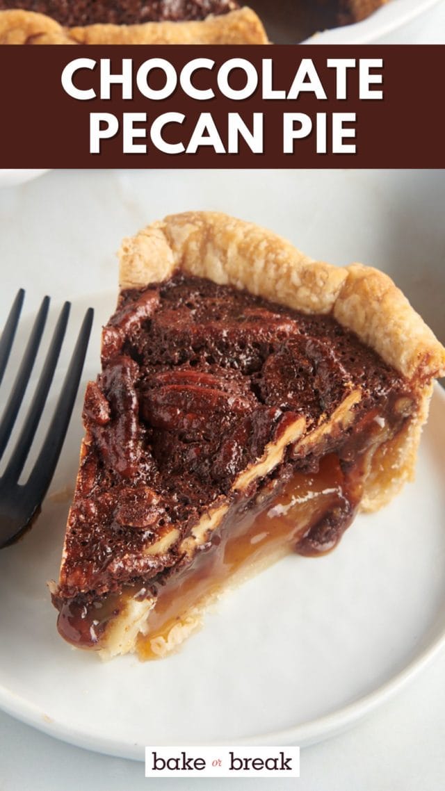 Chocolate Pecan Pie bake or break