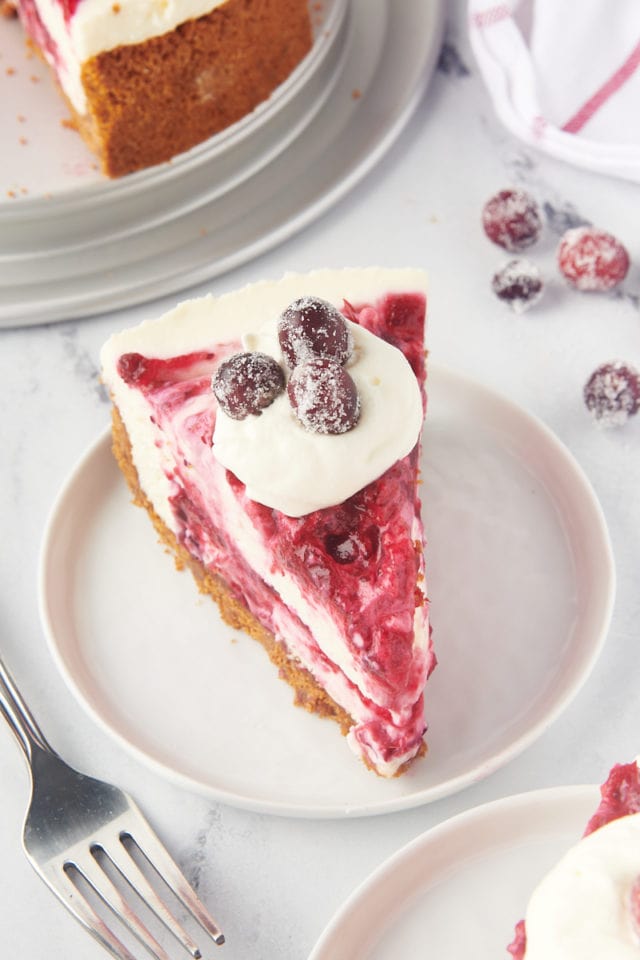 No-Bake Cranberry Cheesecake - Bake or Break