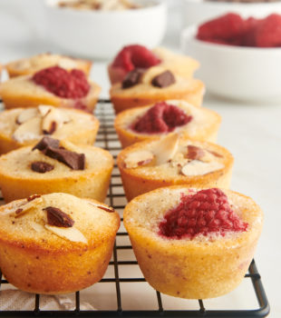 financiers on a wire rack