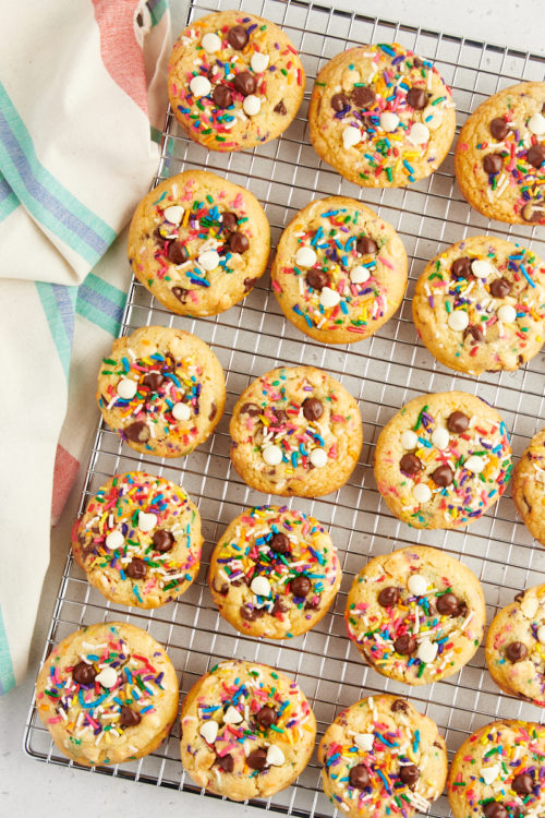 Celebration-Worthy Sprinkle Chocolate Chip Cookies - Bake or Break