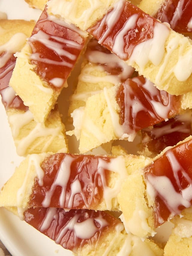 RASPBERRY RIBBON COOKIES STORY - Bake or Break