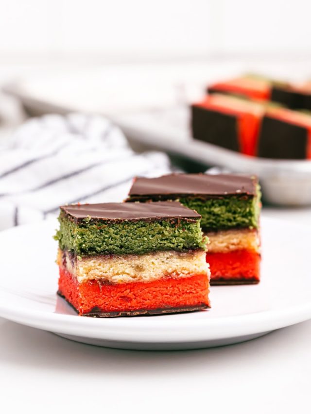 ITALIAN RAINBOW COOKIES STORY