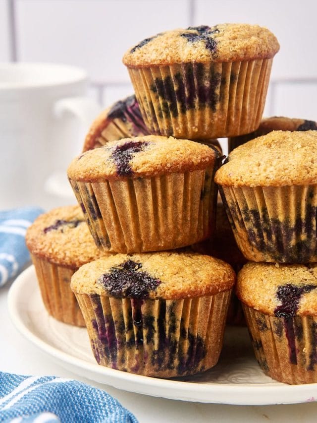 WHOLE WHEAT BLUEBERRY MUFFINS STORY
