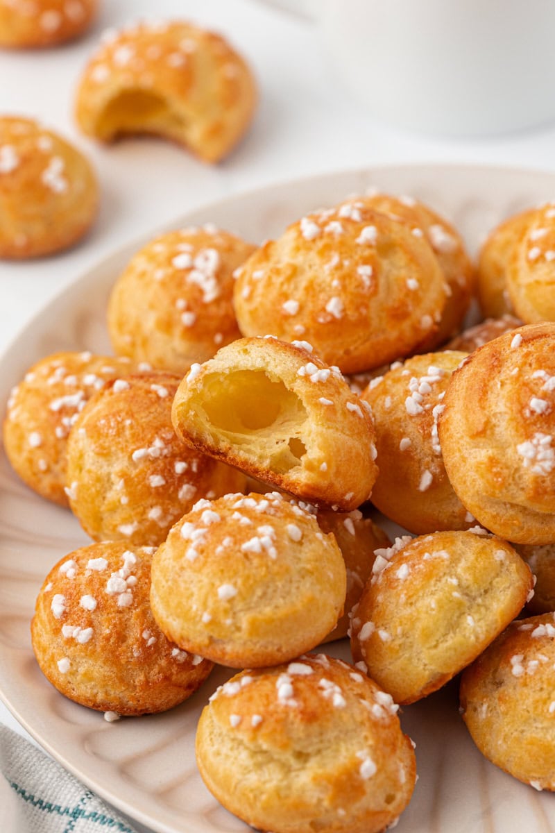 Chouquettes – Light, Airy French Sugar Puffs