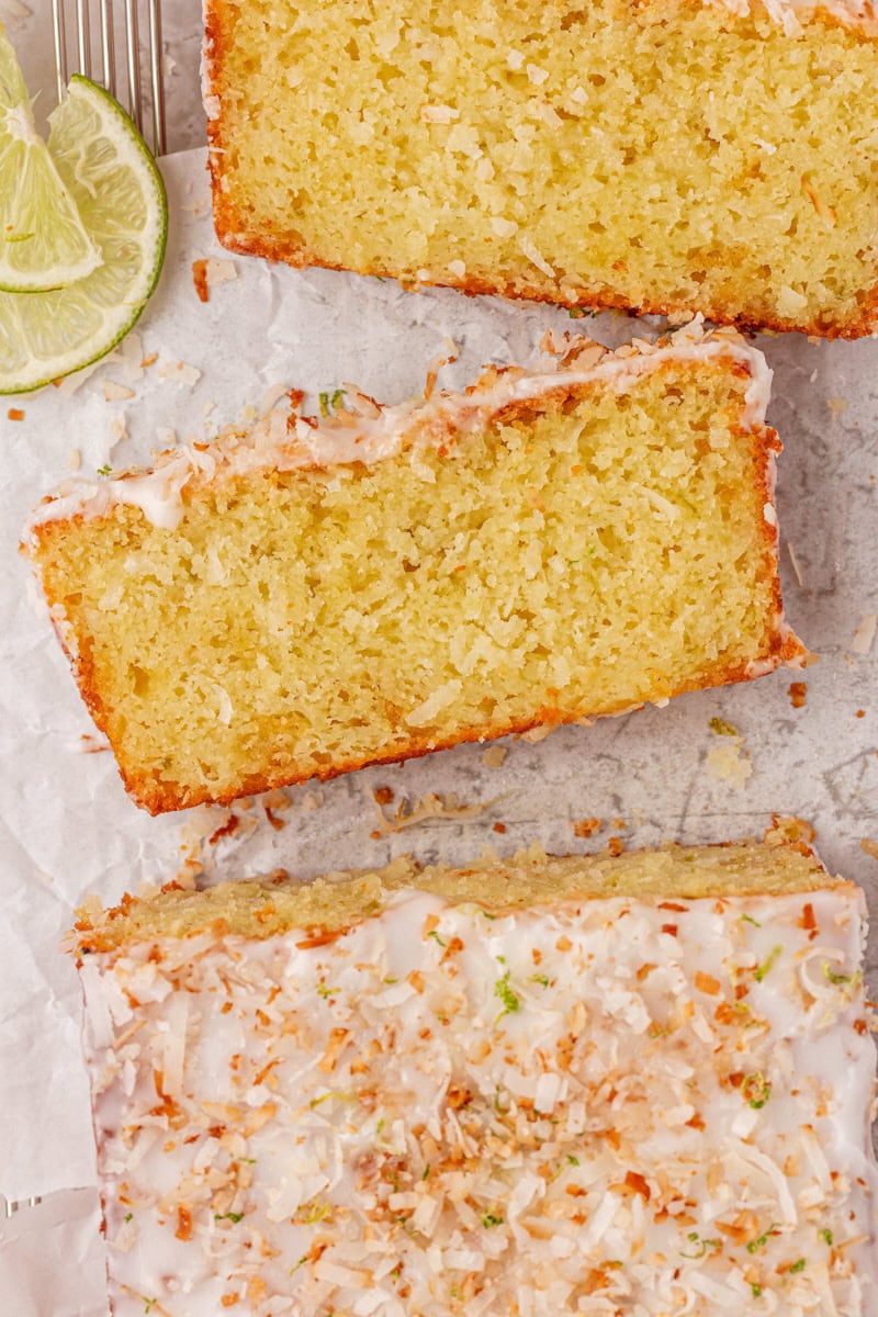 Coconut Lime Loaf Cake-image