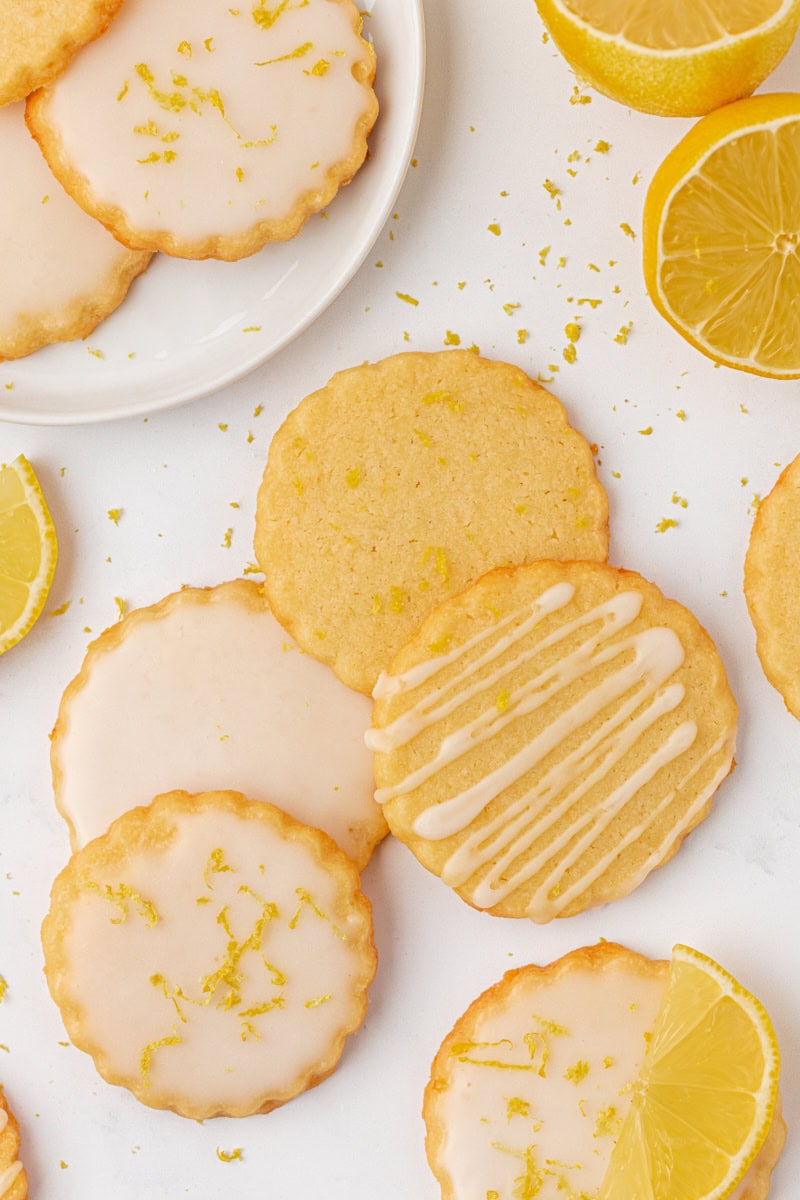 Lemon Shortbread Cookies-image
